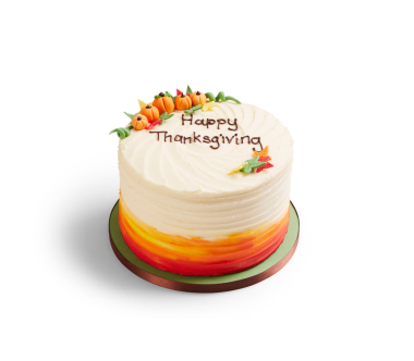 Made Without Gluten Thanksgiving Rainbow Cake