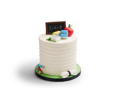 School Days Collection: Rainbow Cake