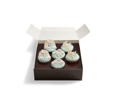 Story Time Collection: Blue Cupcake Selection Box