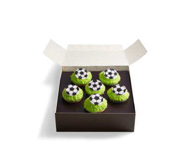 Football Cupcake Selection Box