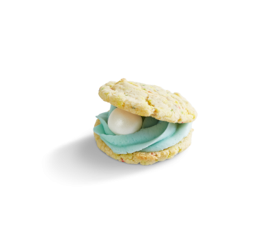 Blue Mermaid Cookie