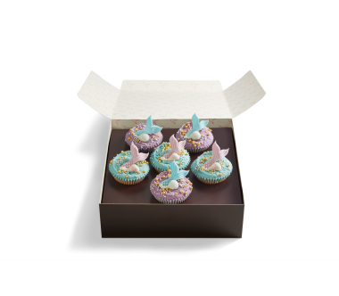 Mermaid Cupcake Selection Box