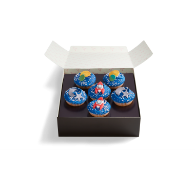 Rocket Cupcake Selection Box