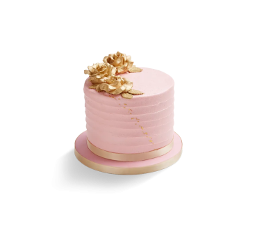 Rose Collection Pink Cake