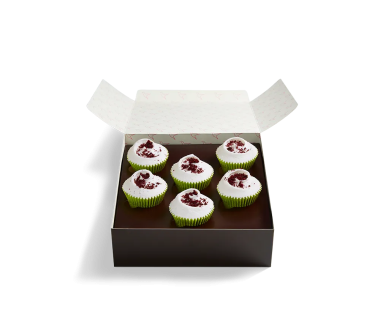 Small Vegan Red Velvet Selection Box