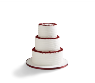 Red Velvet Wedding Cake