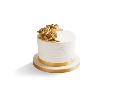 Rose Collection White Cake