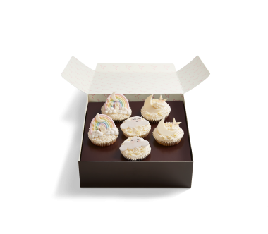 Story Time Collection: White Cupcake Selection Box