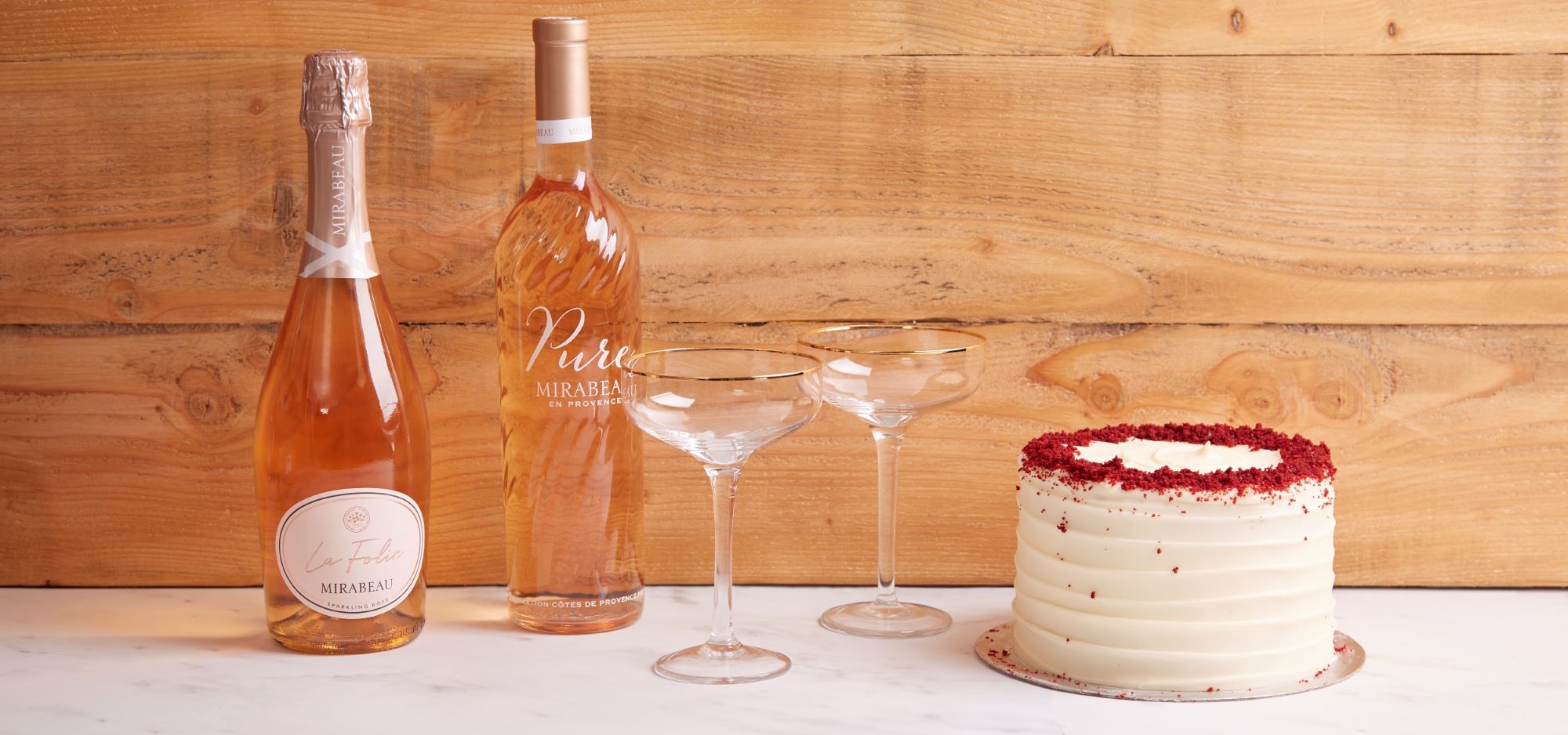 Maison Mirabeau Rosé x The Hummingbird Bakery Hampers